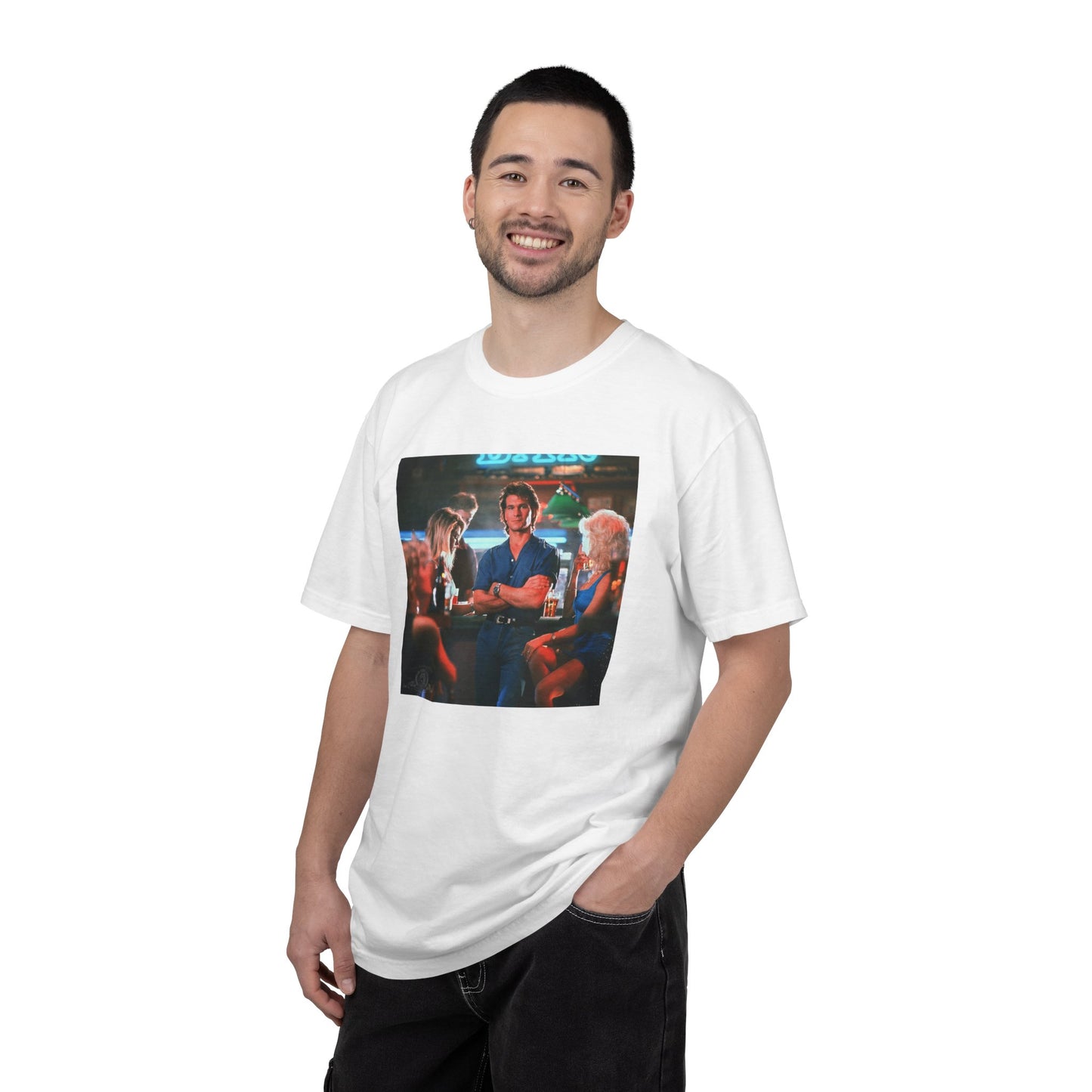 Roadhouse Patrick Swayze Vintage T-Shirt — Hot and Ready