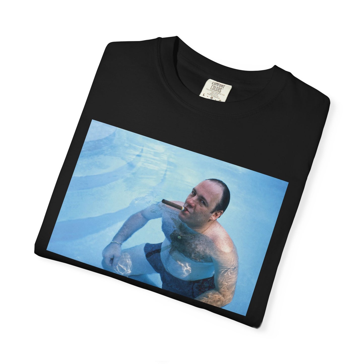 Tony Soprano Pool Stogie T-Shirt — Sopranos Vintage Tee