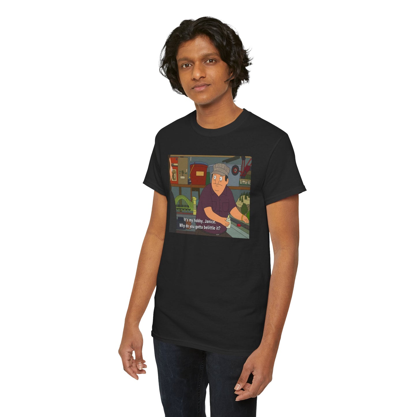 Bobby Train Set Sopranos x Bob's Burgers T-Shirt