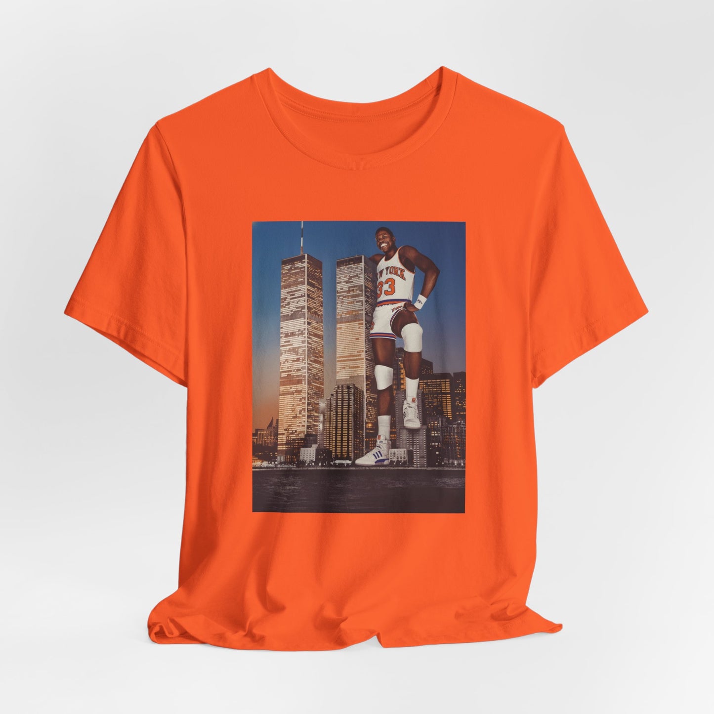Knicks Twin Towers Tee — Ewing NYC Basketball T-Shirt